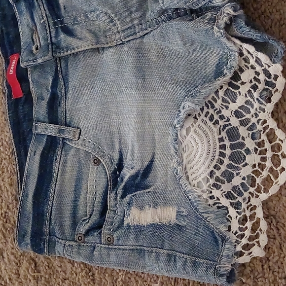 Distressed Jean Short Shorts By Bongo - Picture 7 of 8